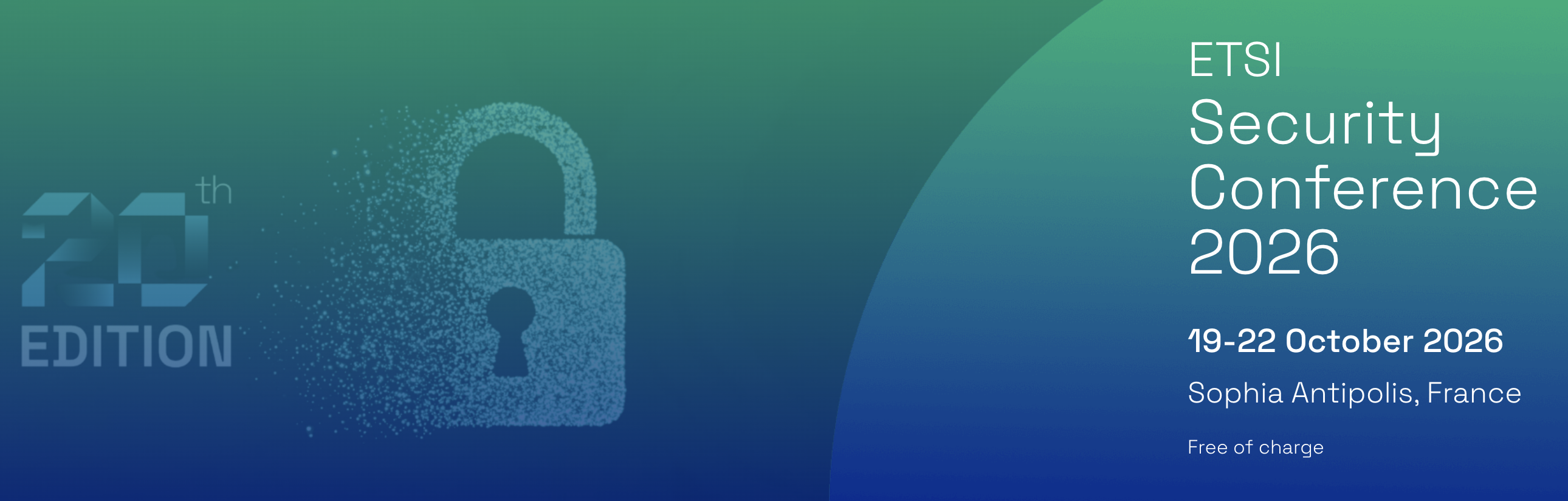 ETSI Security Conference 2026 - 20th edition